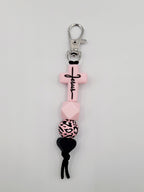 Silicone Jesus Cross Keychain