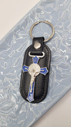 St. Benedict Crucifix Keychain | Catholic Protection Gift