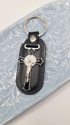 St. Benedict Crucifix Keychain | Catholic Protection Gift