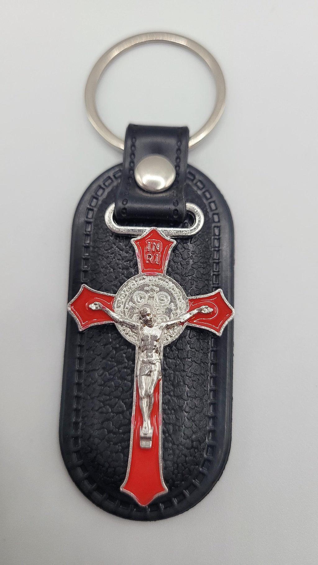 St. Benedict Crucifix Keychain | Catholic Protection Gift