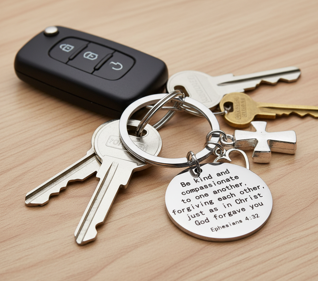 Ephesians 4:32 Keychain