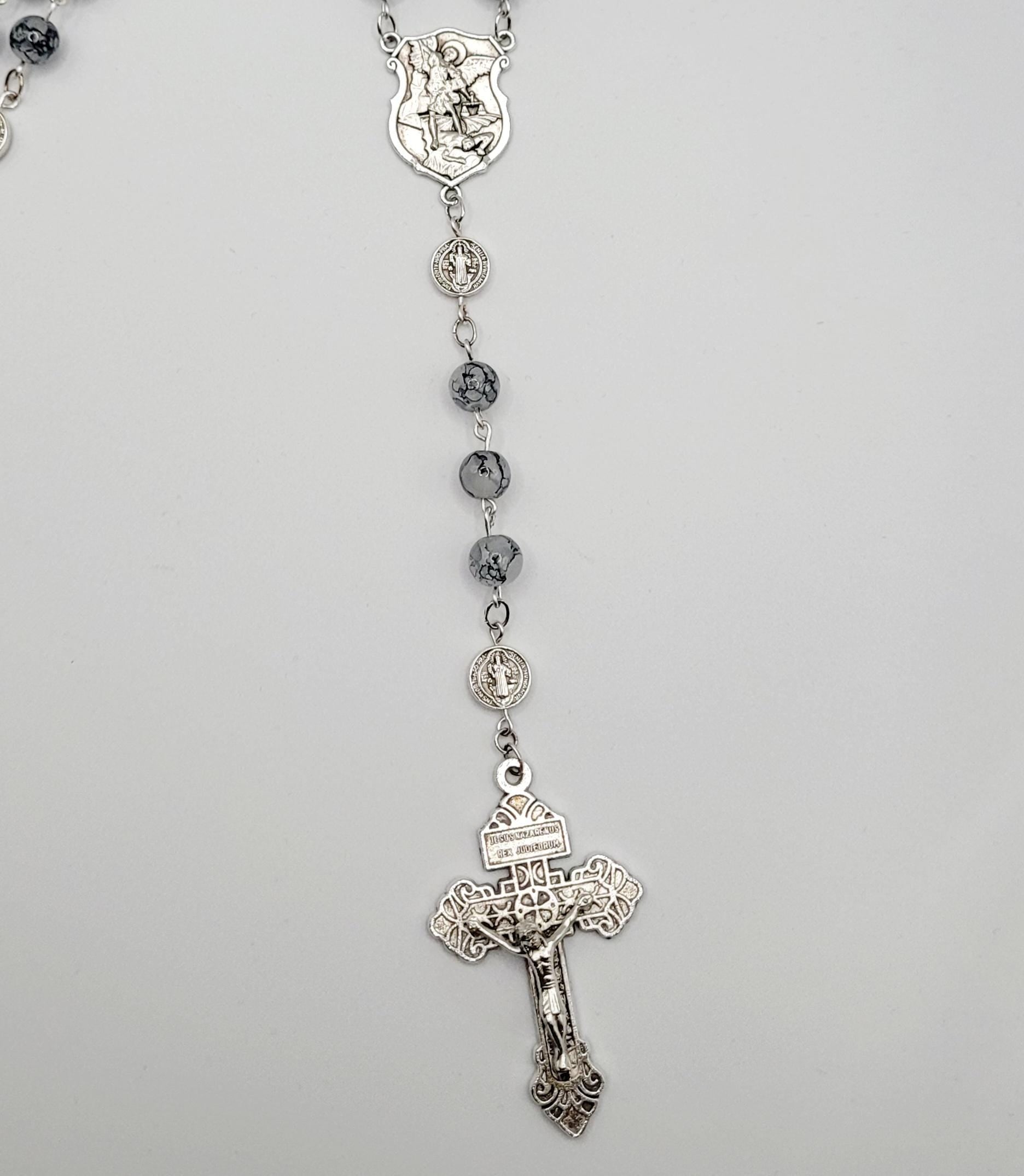 Handmade St Michael the Archangel Rosary