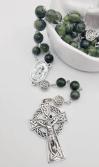 Handcrafted *Genuine* Connemara Marble Rosary