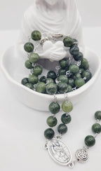 Handcrafted *Genuine* Connemara Marble Rosary