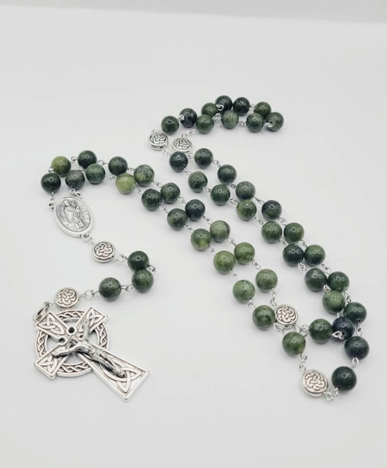 Handcrafted *Genuine* Connemara Marble Rosary