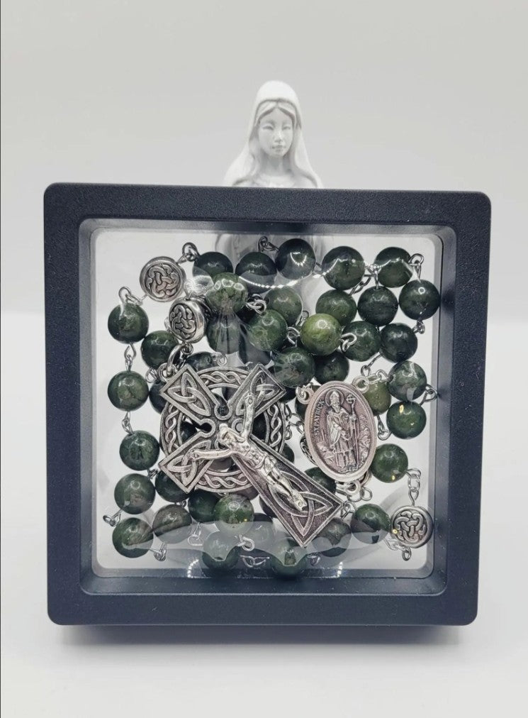 Handcrafted *Genuine* Connemara Marble Rosary