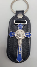 St. Benedict Crucifix Keychain | Catholic Protection Gift