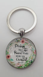 Bible Verse Keychain