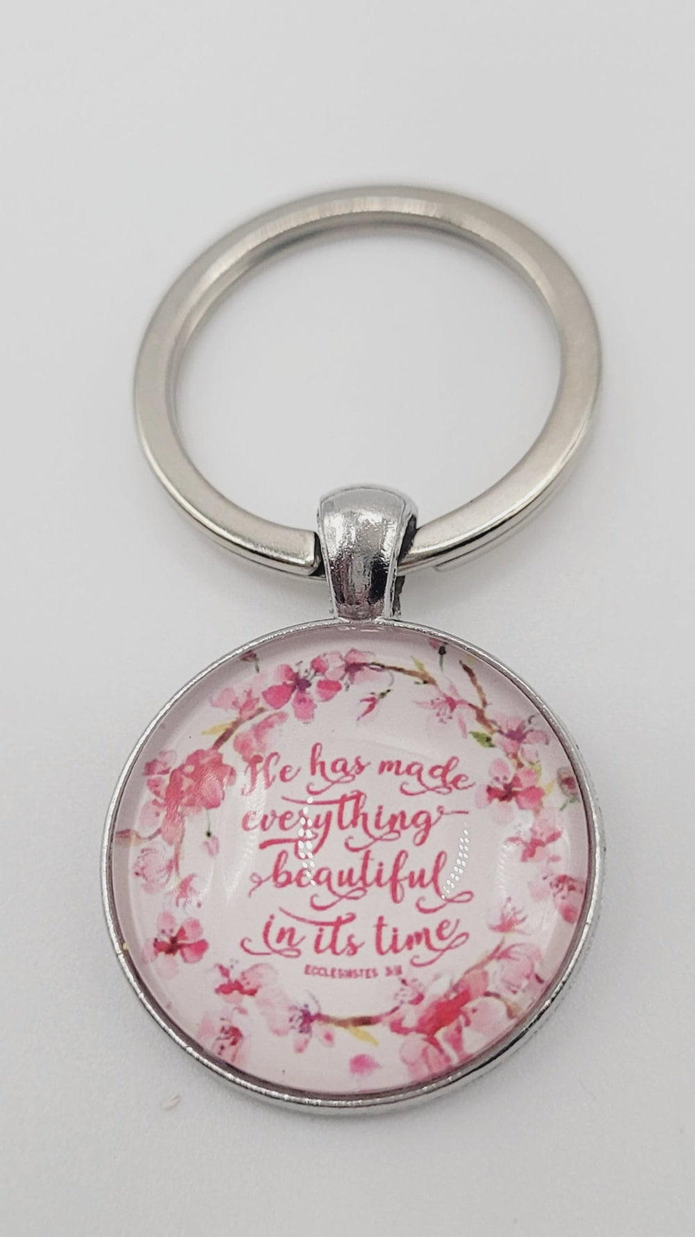 Bible Verse Keychain