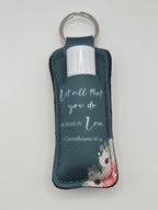 Chapstick Holder Keychain