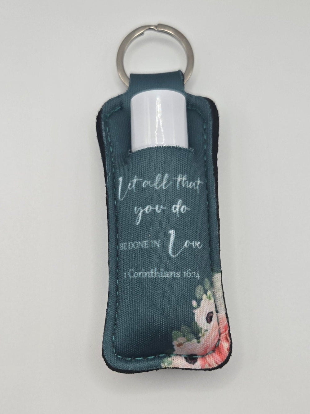 Chapstick Holder Keychain