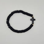 Stackable Polymer Clay Cross Bracelets