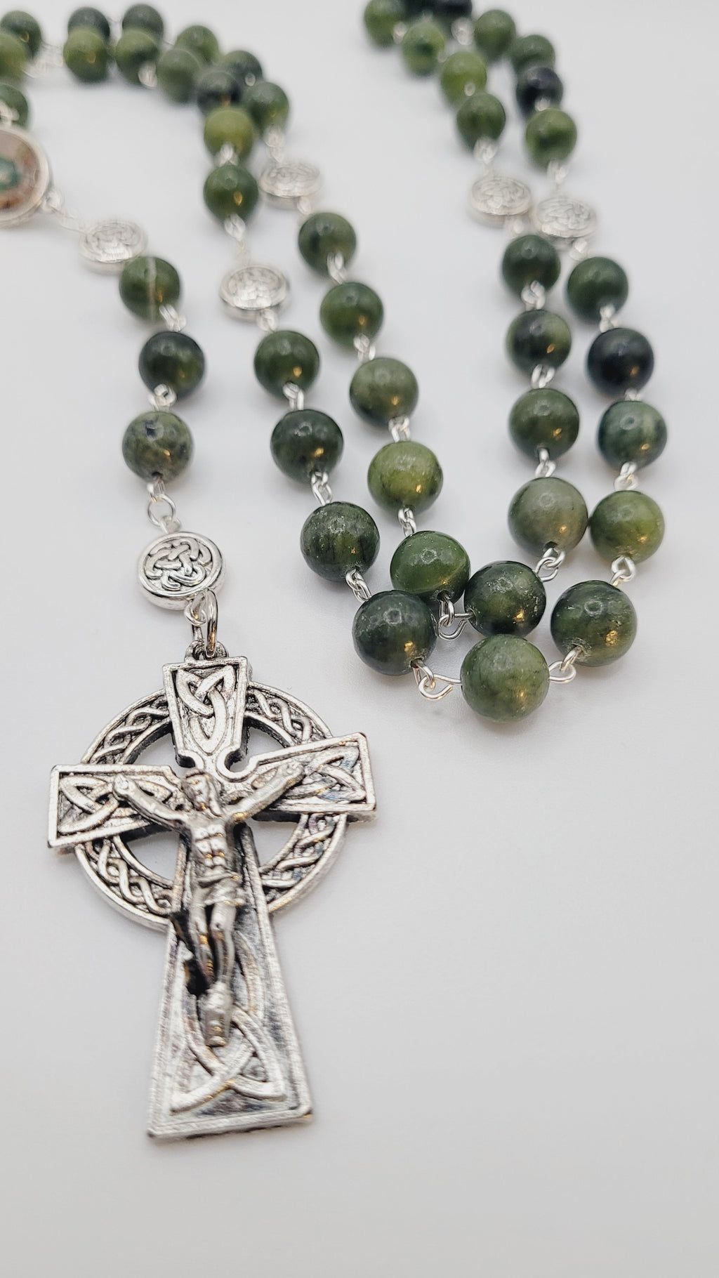 Handcrafted *Genuine* Connemara Marble Rosary