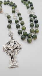 Handcrafted *Genuine* Connemara Marble Rosary
