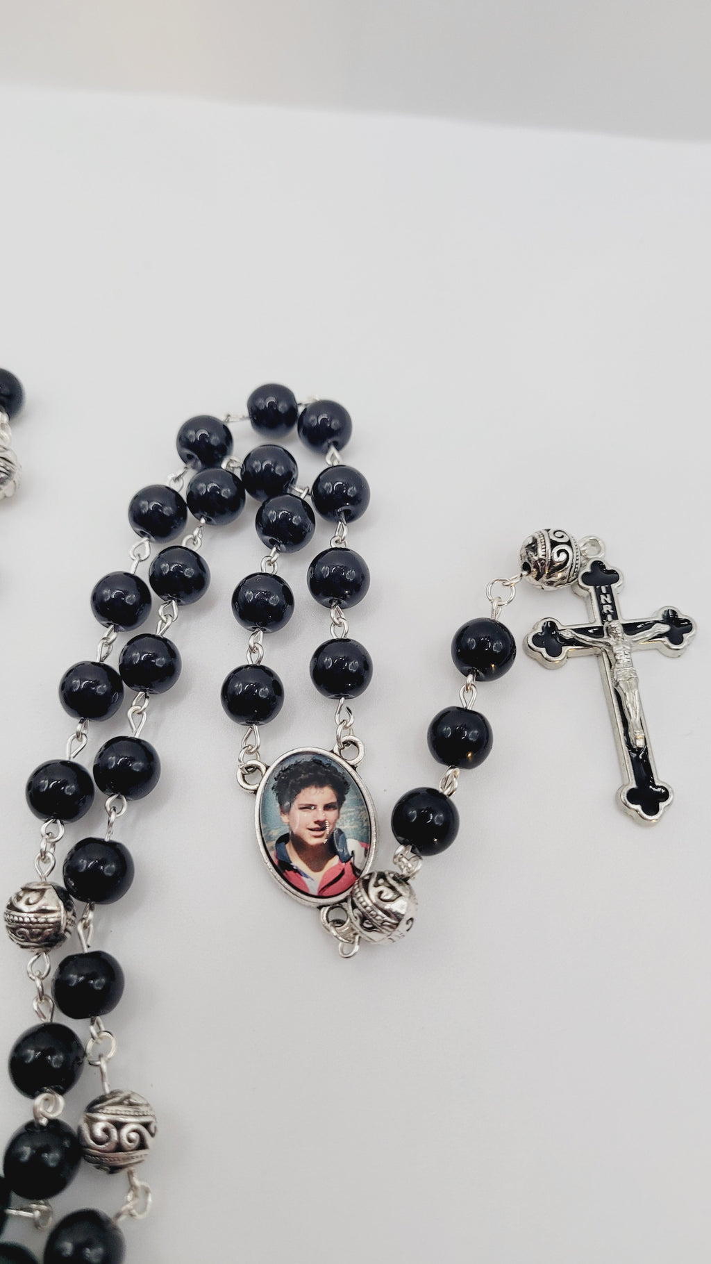 Black Carlo Acutis Rosary