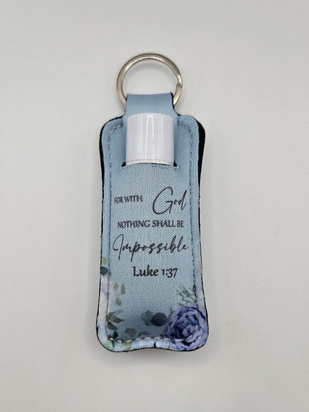 Chapstick Holder Keychain