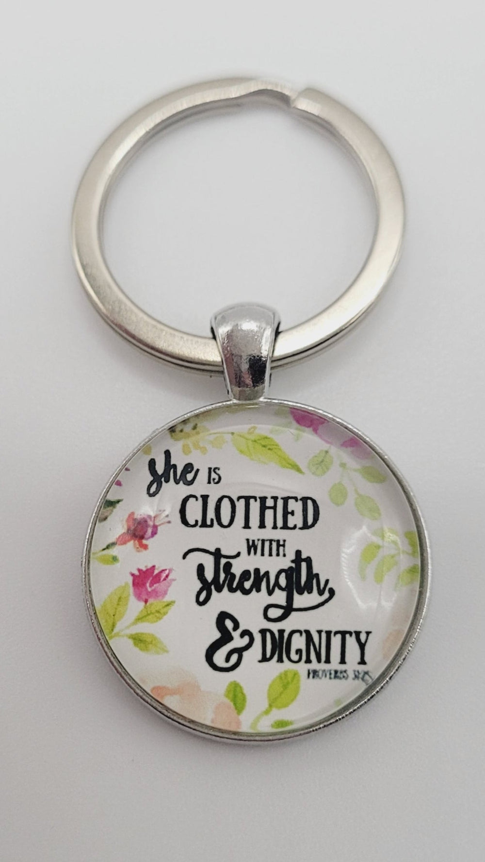 Bible Verse Keychain