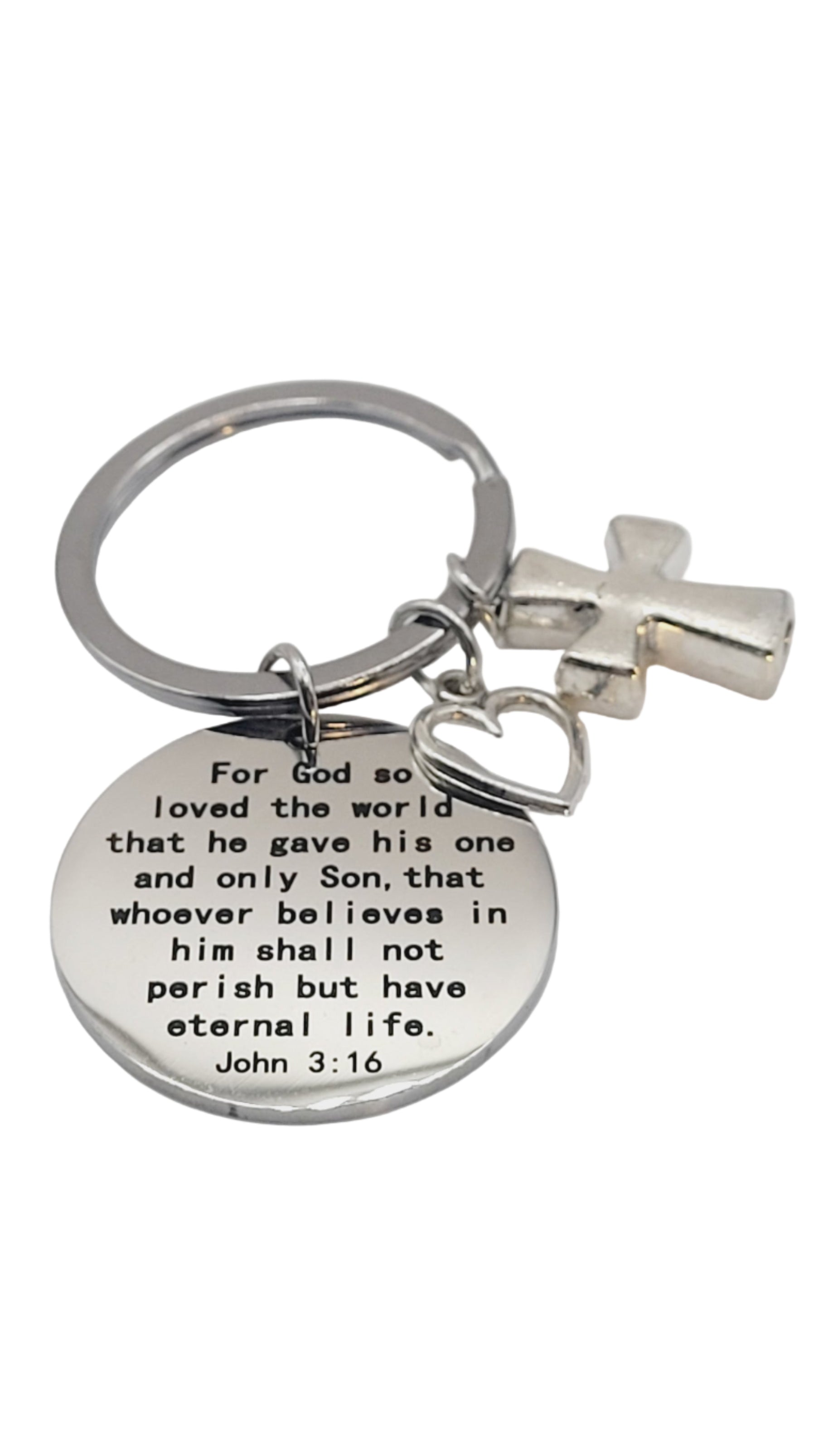 John 3:16 Keychain