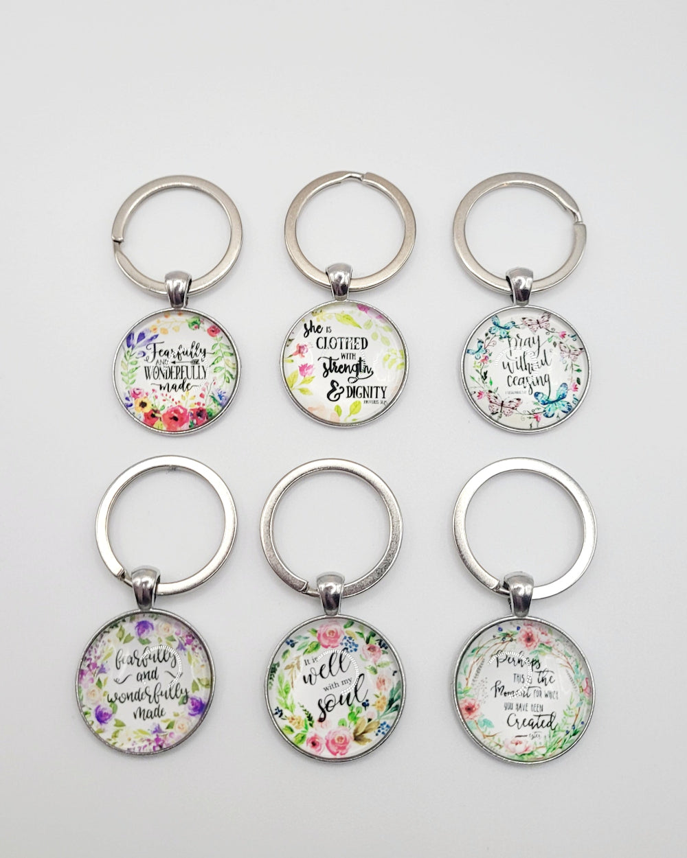 Bible Verse Keychain