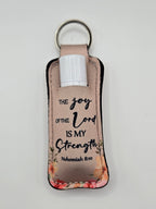 Chapstick Holder Keychain