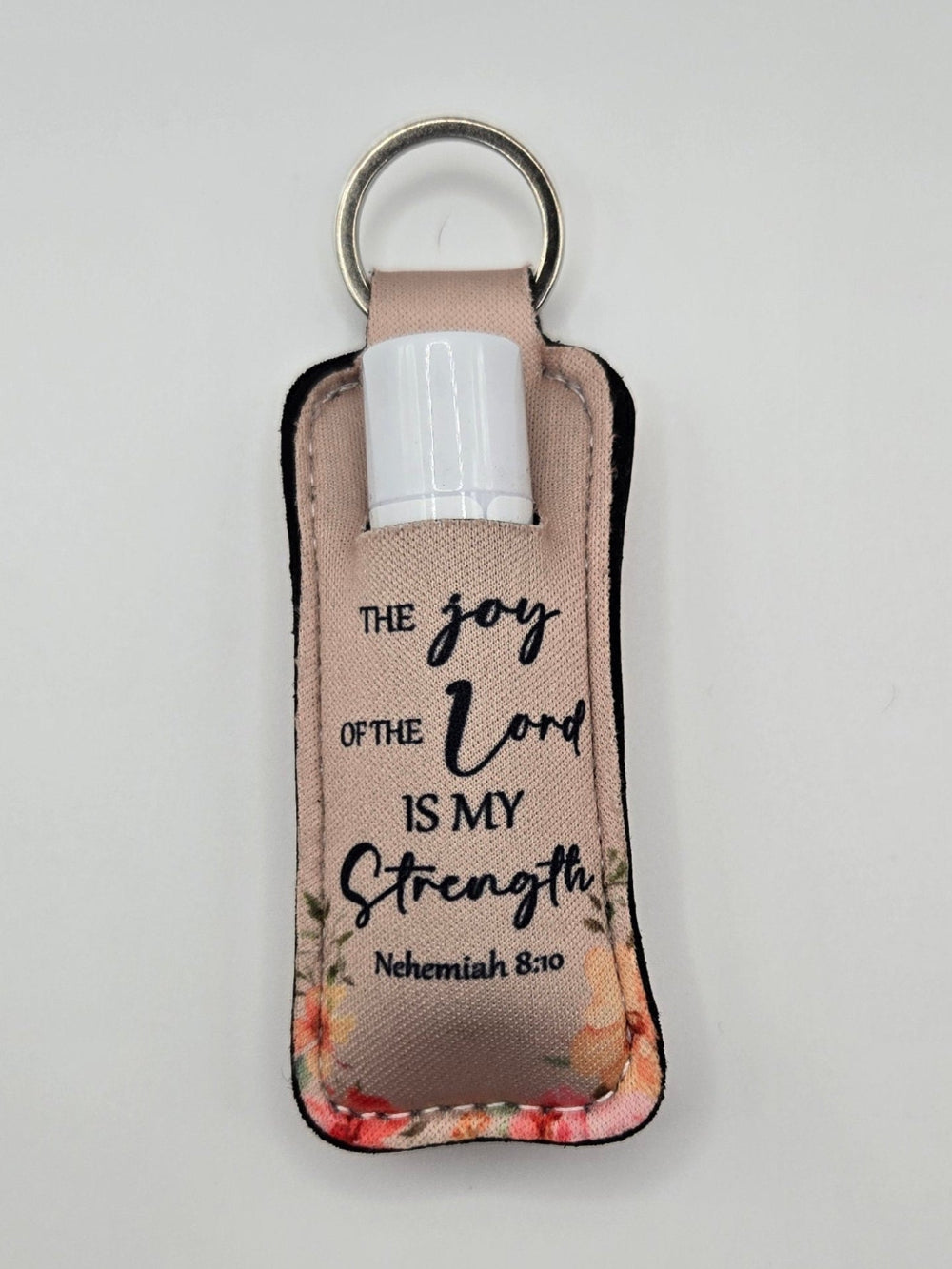 Chapstick Holder Keychain