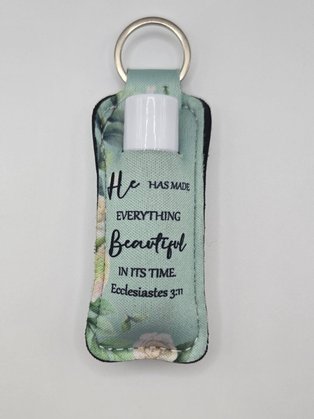 Chapstick Holder Keychain