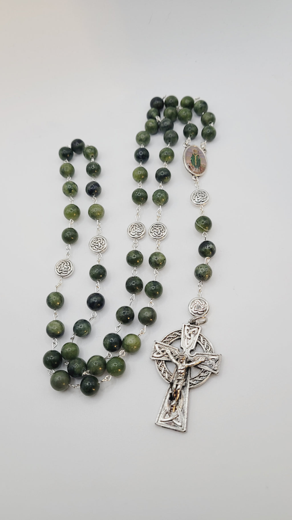 Handcrafted *Genuine* Connemara Marble Rosary