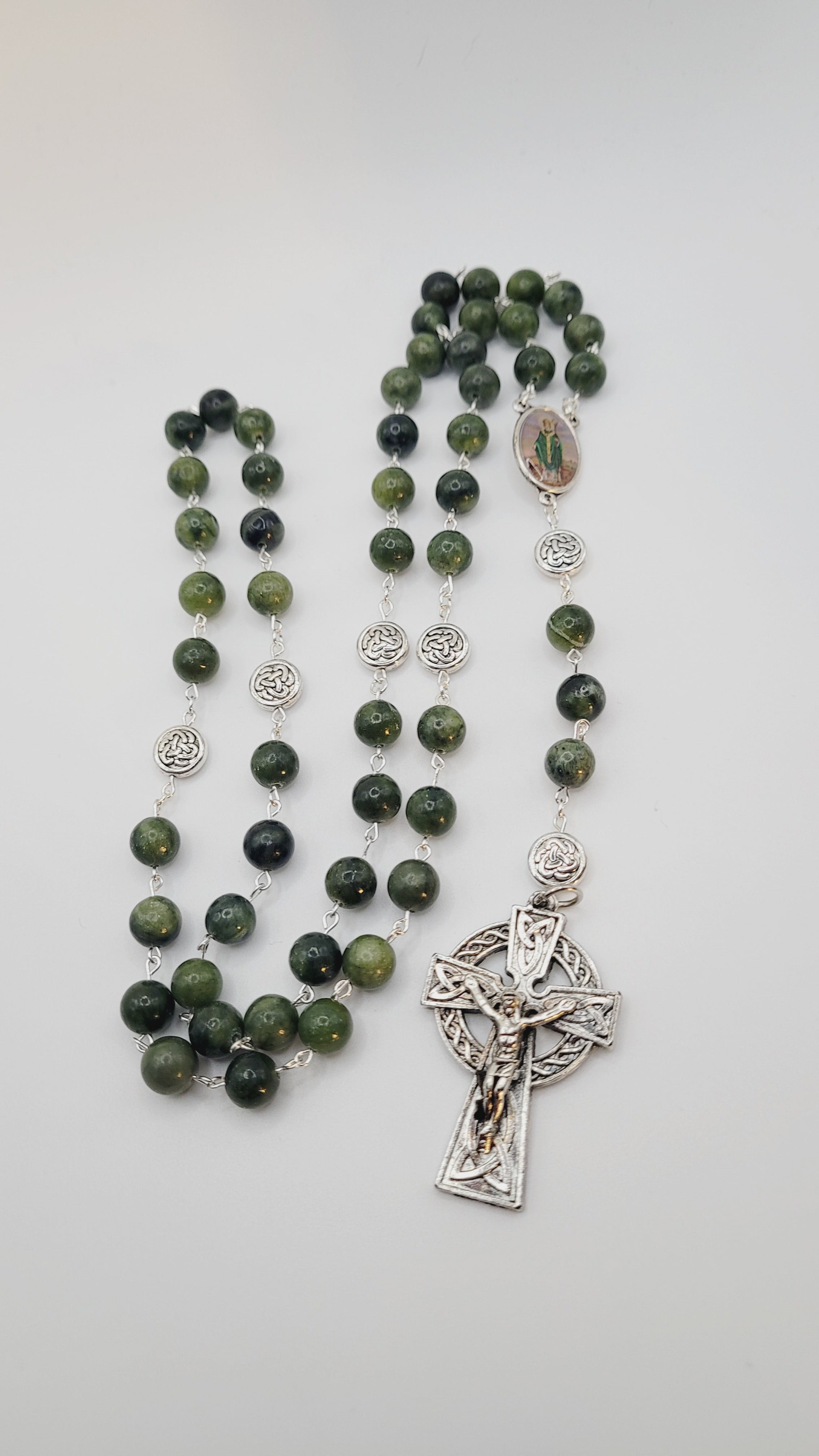 Handcrafted *Genuine* Connemara Marble Rosary