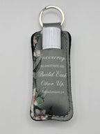 Chapstick Holder Keychain