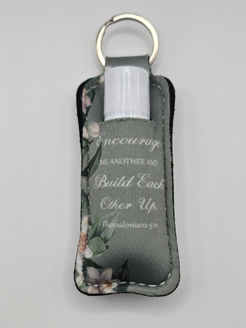 Chapstick Holder Keychain