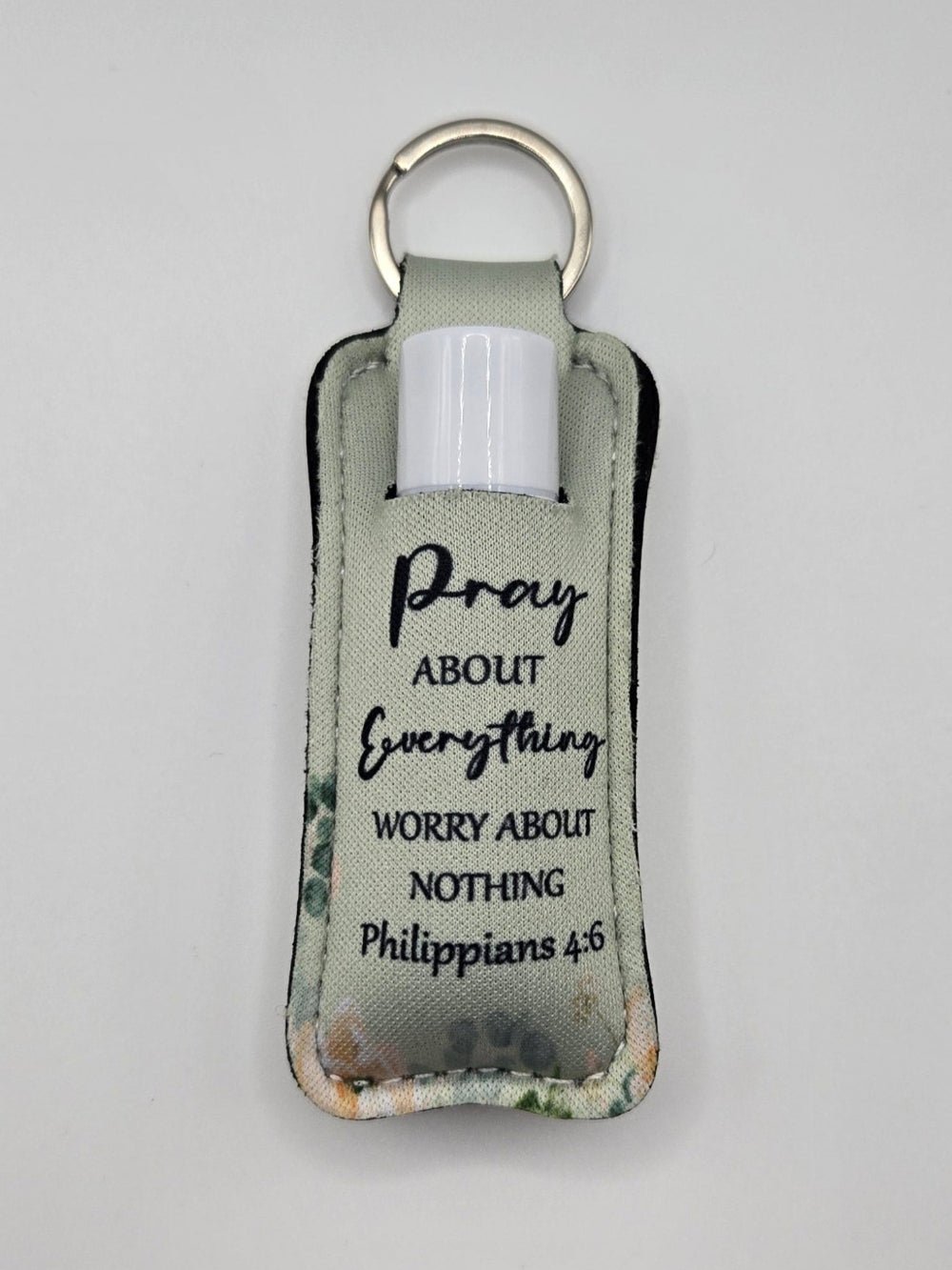 Chapstick Holder Keychain