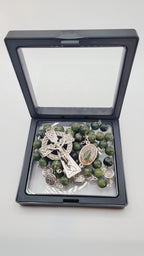 Handcrafted *Genuine* Connemara Marble Rosary