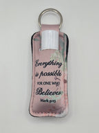 Chapstick Holder Keychain