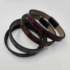 Cross Cuff Bracelet - Magnetic Clasp